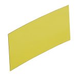 yellow tinted plastic chip