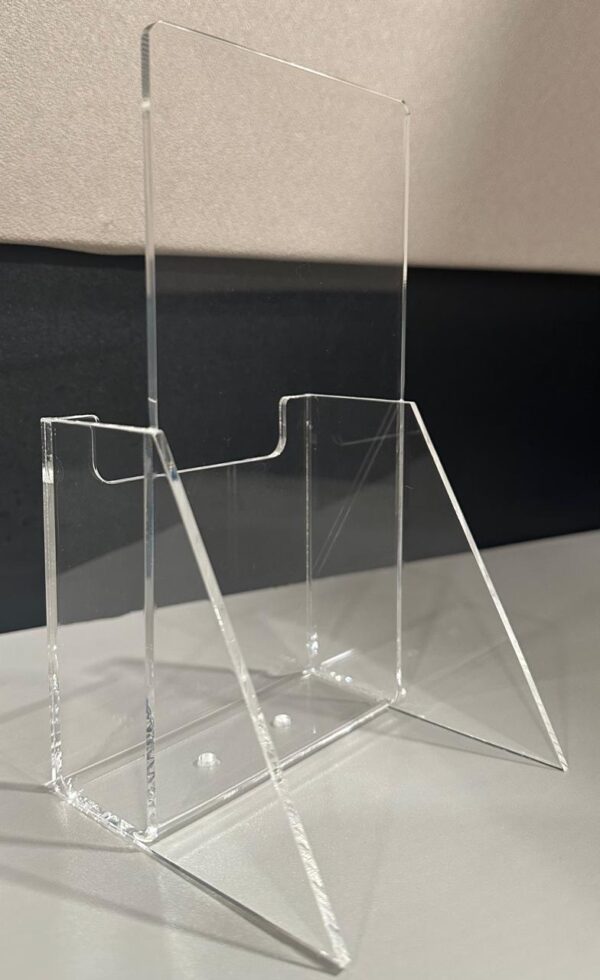 Acrylic Brochure Holder 4" x 7.25" - Image 4